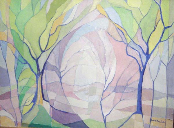Saks Art | Abstract / SpringForest